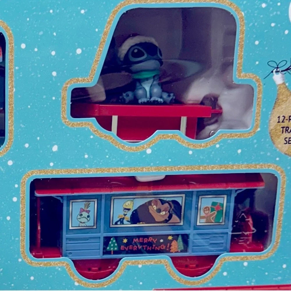 NIB DISNEY Lilo & Stitch Holiday Express Train 2024 Exclusive, Hard to find
